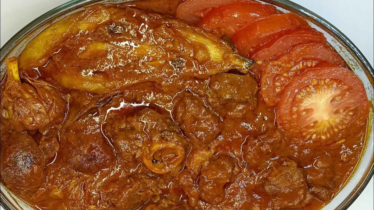 Khoresh Bademjan/ Persian eggplant stew