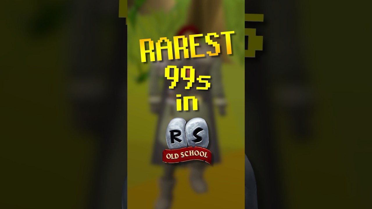 РЕДЧАЙШИЕ 99-е в старой школе RuneScape!? 💎🤯⚔️ #osrs #oldschoolrunescape #gaming