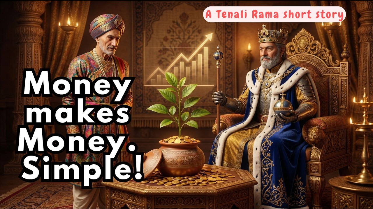 Use your money to get rich | A simple moral story | Tenali Rama stories