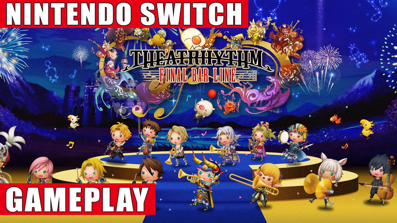 Theatrhythm Final Bar Line Nintendo Switch Gameplay
