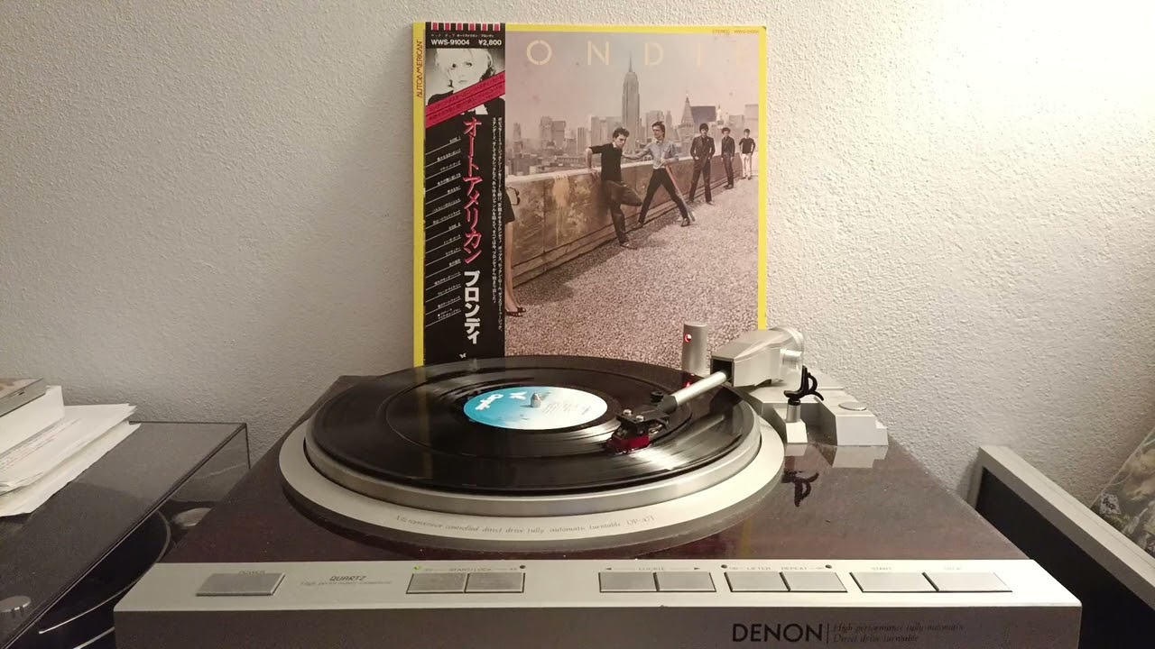 DENON DP-47F playing BLONDIE 
