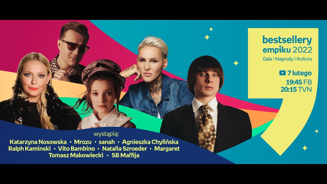 Gala Bestsellery Empiku 2022 7.02.2023