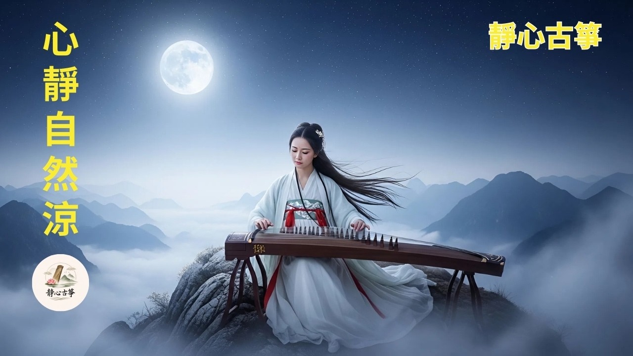放鬆 治癒 古箏音樂 🌙 冥想瑜伽靜心 | Healing Guzheng Music For Meditation Yoga by 靜心古箏