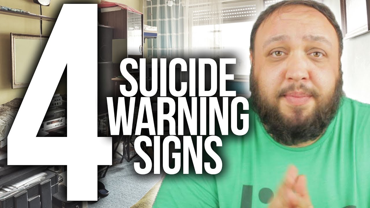 4 MUST KNOW SUICIDE WARNING SIGNS (and how to help)