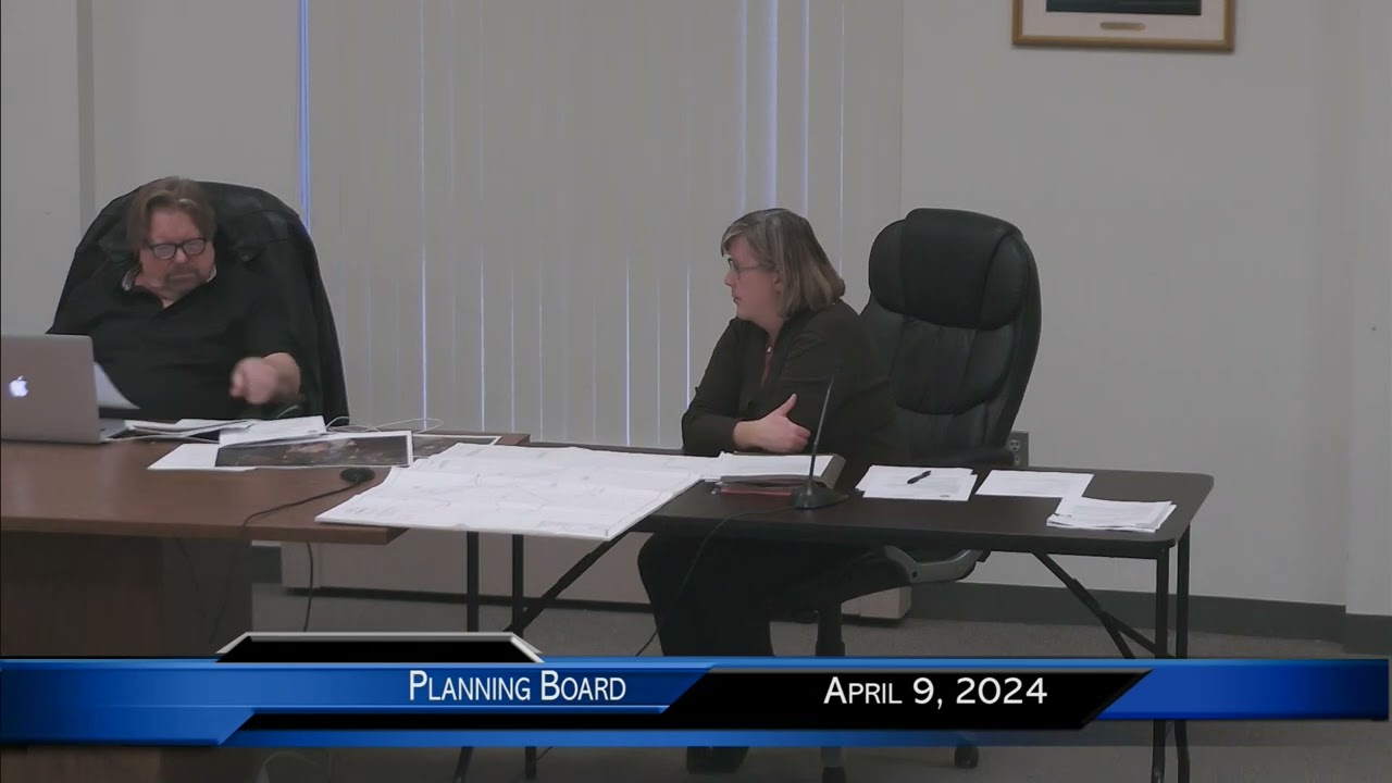 Planning Board Meeting April 9, 2024