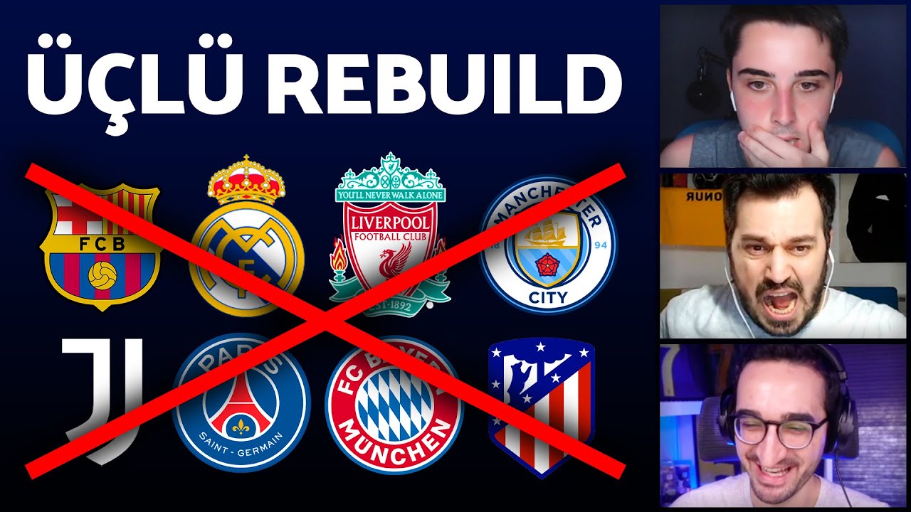 EN GÜÇLÜ TAKIMLARDAN OYUNCU ALMAK YASAK!! // ÜÇLÜ REBUILD // FIFA 20 KARİYER MODU