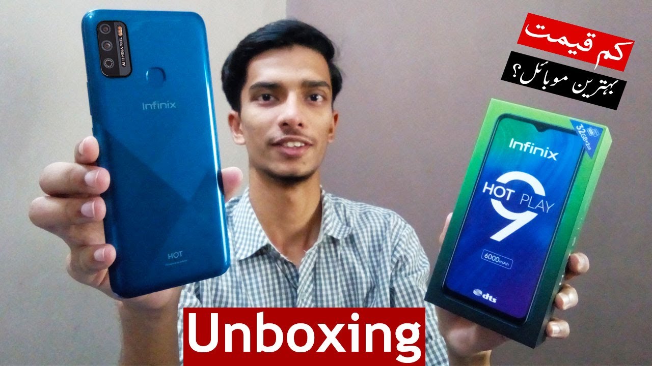 Infinix Hot 9 Play Unboxing and Price in Pakistan - Full Tabahi Mobile 🔥