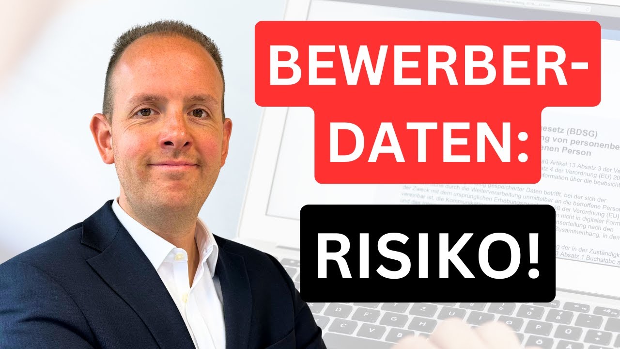 Datenschutz-Fehler bei Bewerbern: DAS musst Du wissen!