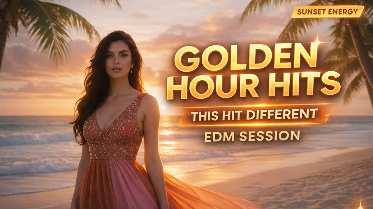 EDM Session #1 – Golden Horizon Electronic Journey | Melodic EDM Mix