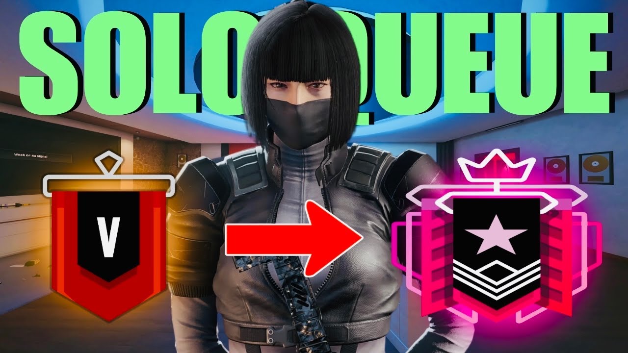 Solo Queue Copper To Champion - Rainbow Six Siege Console