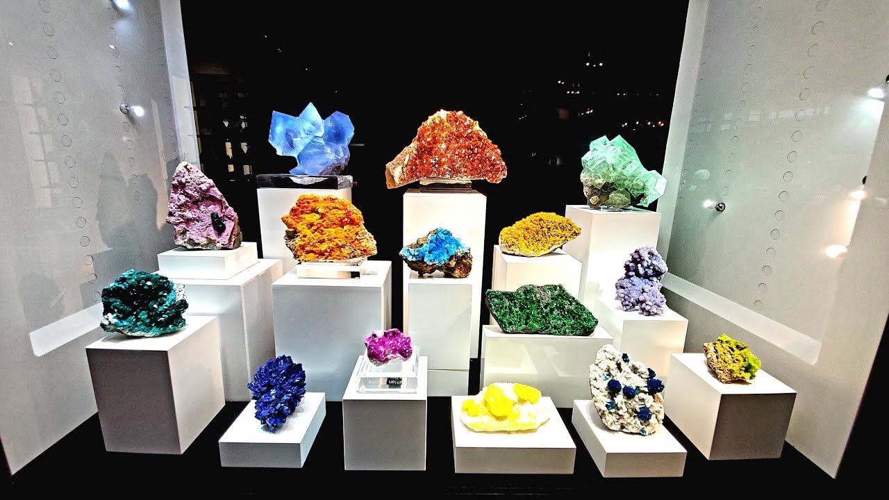 Gems and stones at Houston Museum of Natural Science