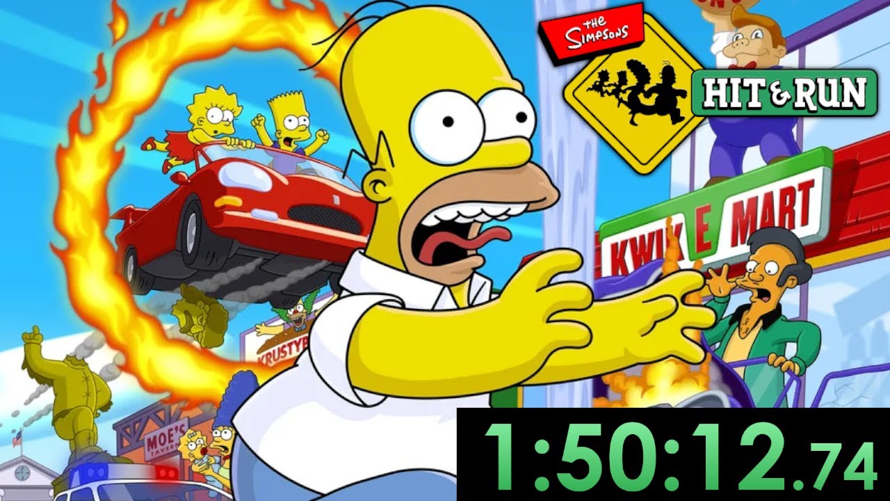 Let's Speedrun The Simpsons: Hit & Run