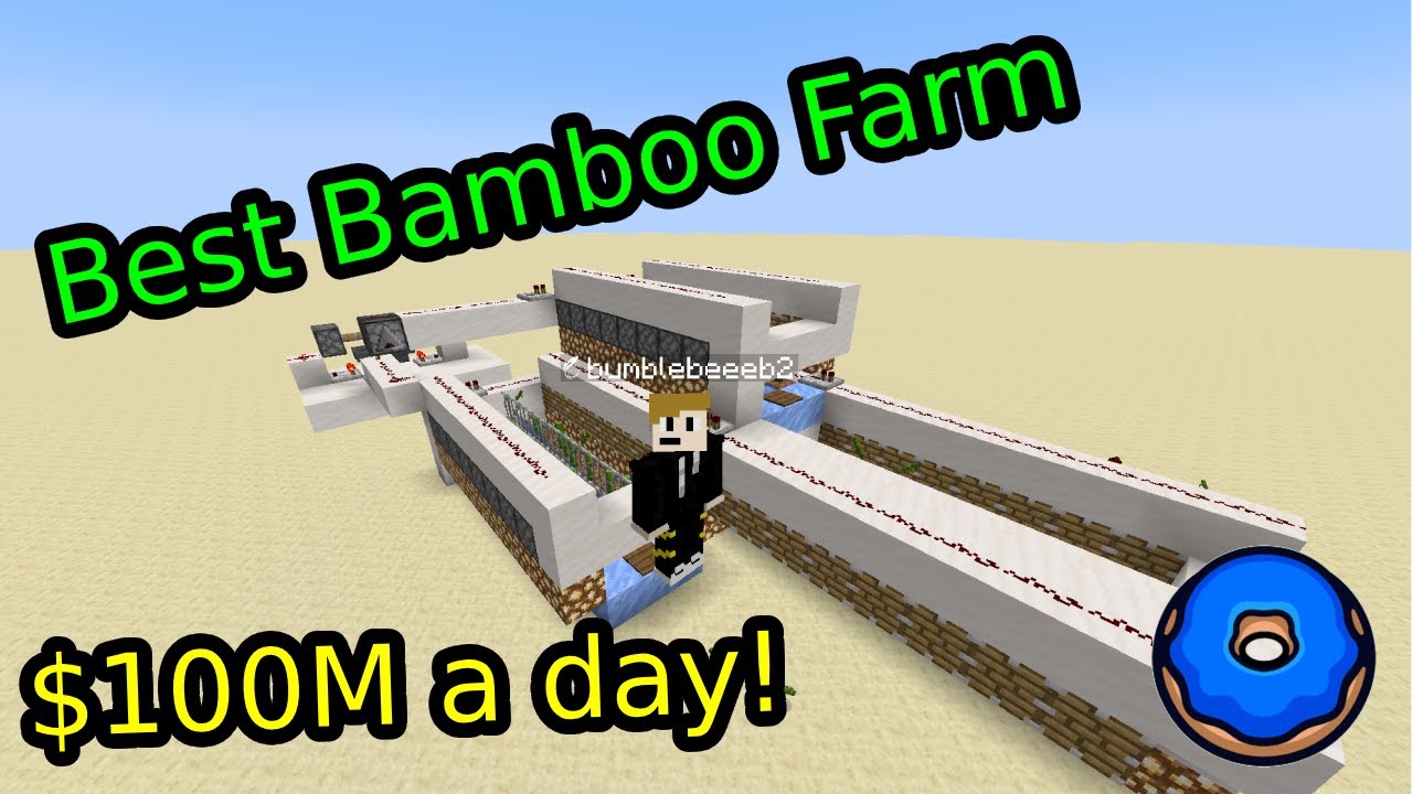 The Best Bamboo Farm For The Donut SMP