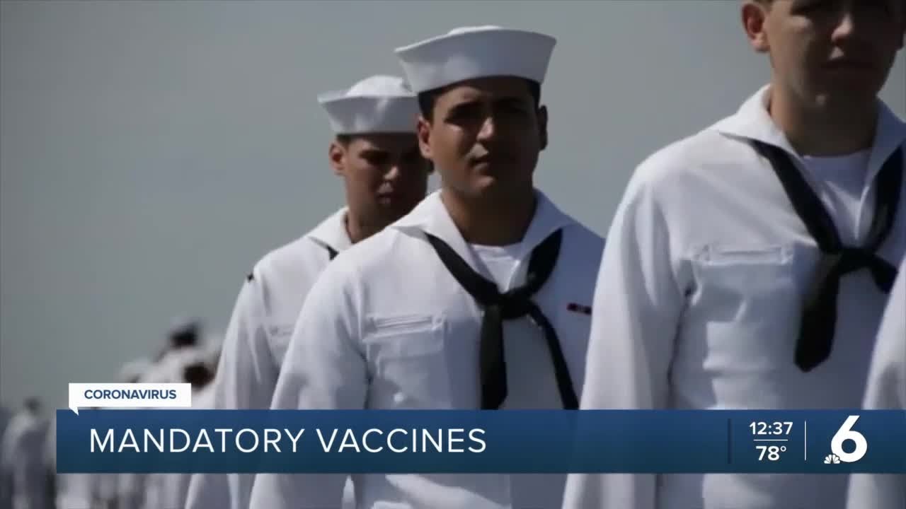 Navy will begin discharging sailors who aren't COVID vaccinated