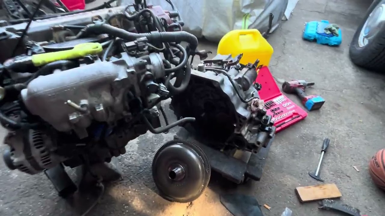96-2000 Honda civic rear main seal and torque converter install
