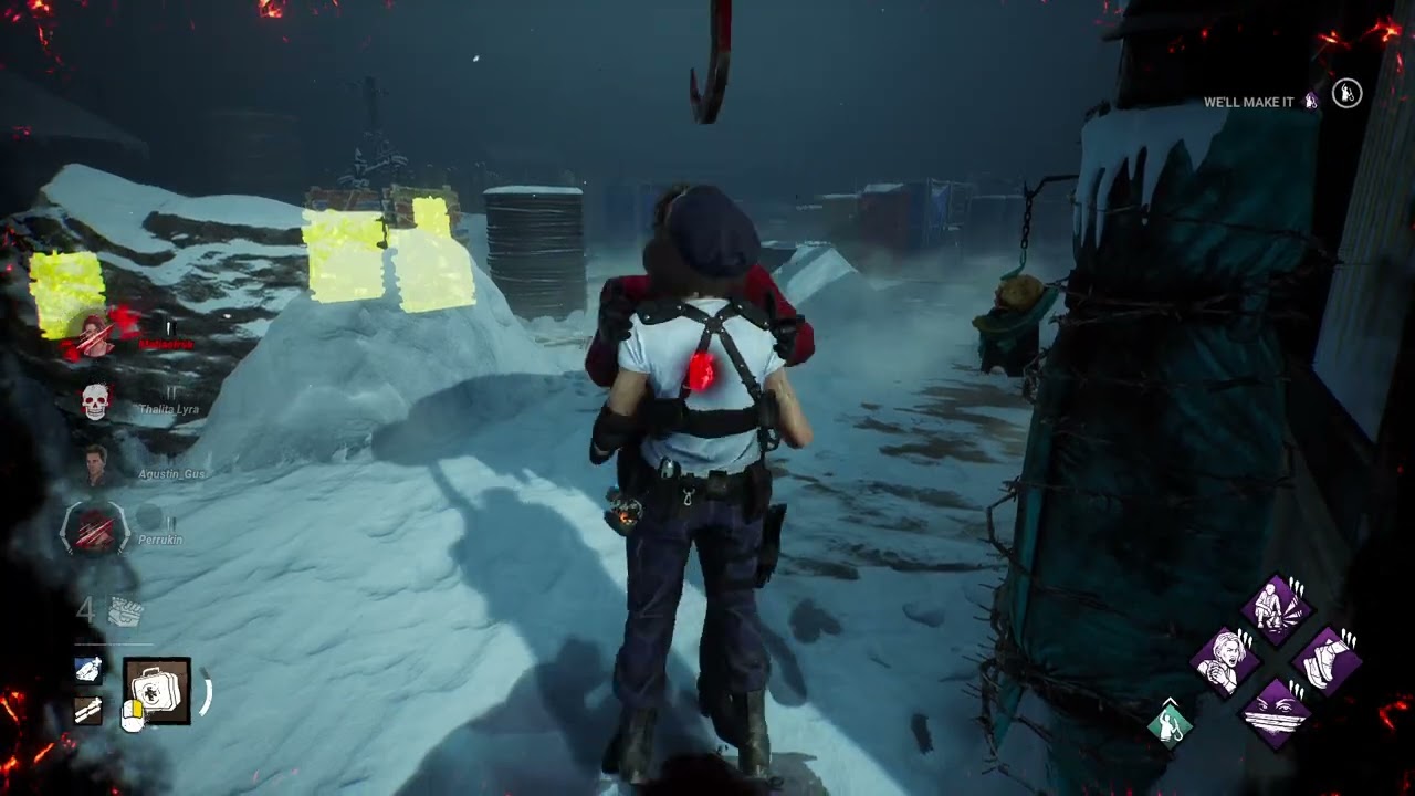 Dead by daylight Jill against The Deathslinger (s)