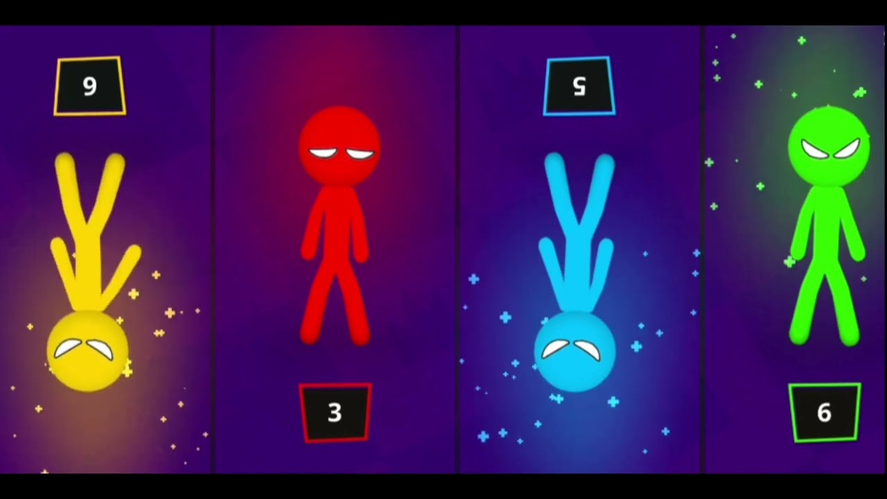 Stickman Funny Minigames - Stickman Party 1234 Player 2022