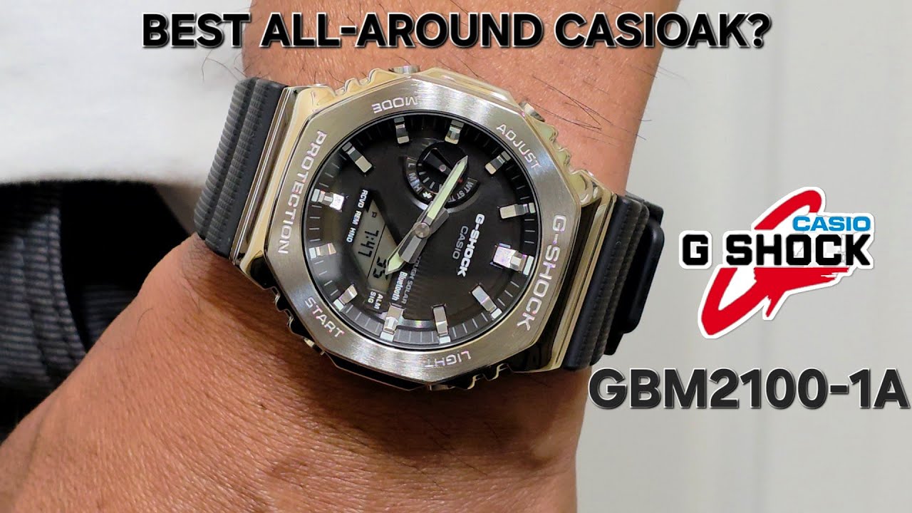 Casio G-Shock GBM2100-1A Unboxing - Best All-Around CasiOak?