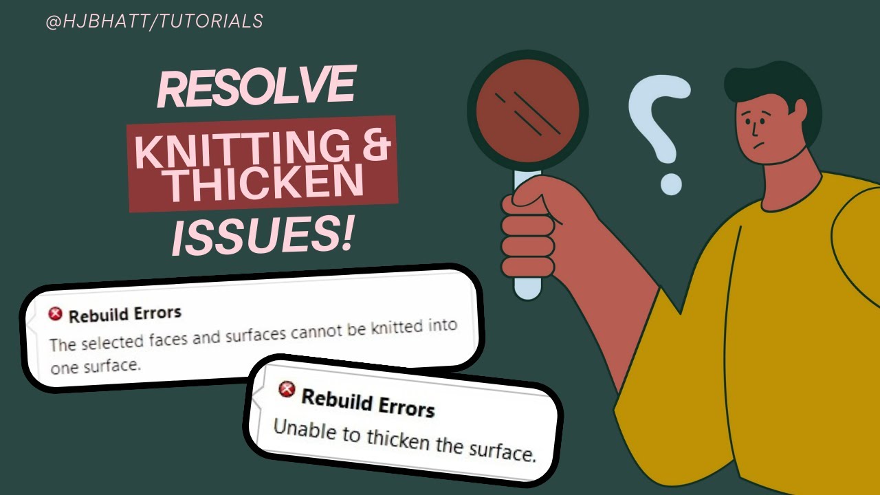 Исправление проблем с утолщением и сшиванием поверхностей в SolidWorks | SolidWorks без проблем