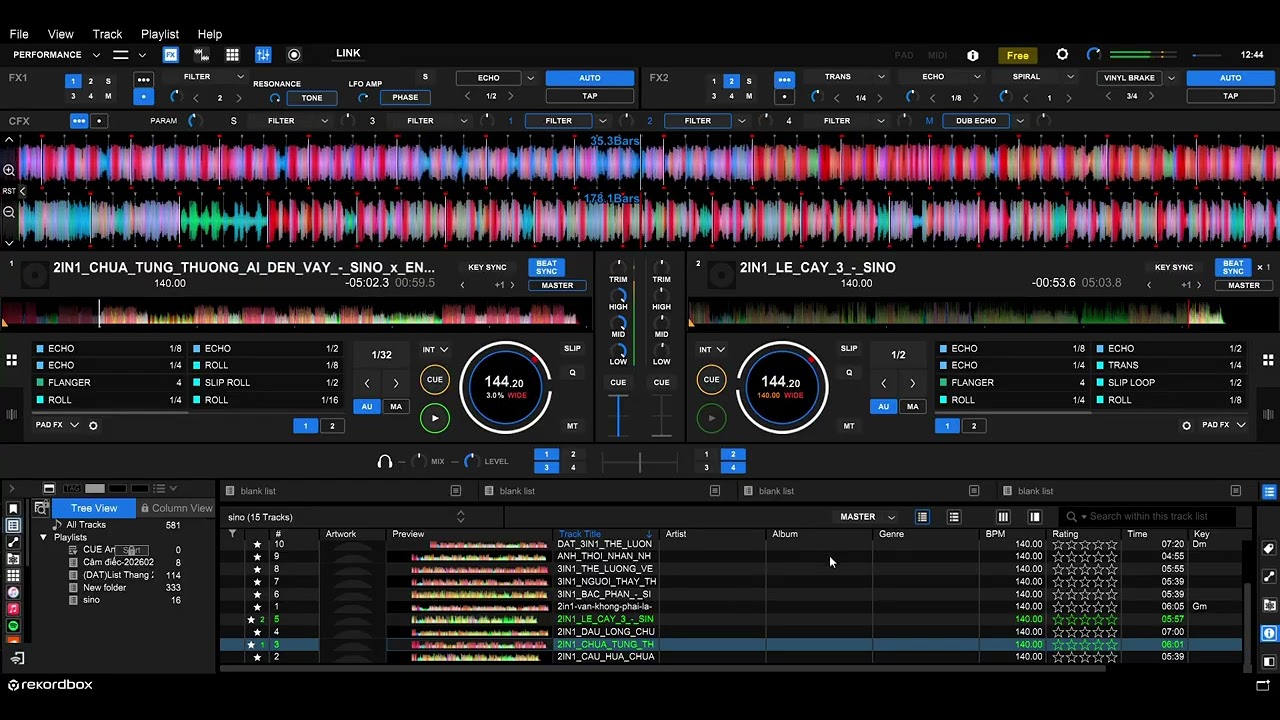 MASHUP-SINO#dj #djdutch #remix #vietmix #xuhuongyoutube #rekordbox