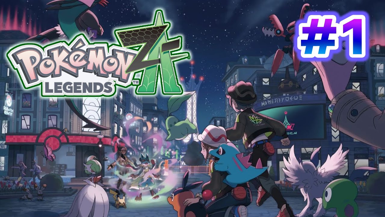 #1　【初見実況】ポケモンも俺も30周年【Pokémon LEGENDS Z-A】