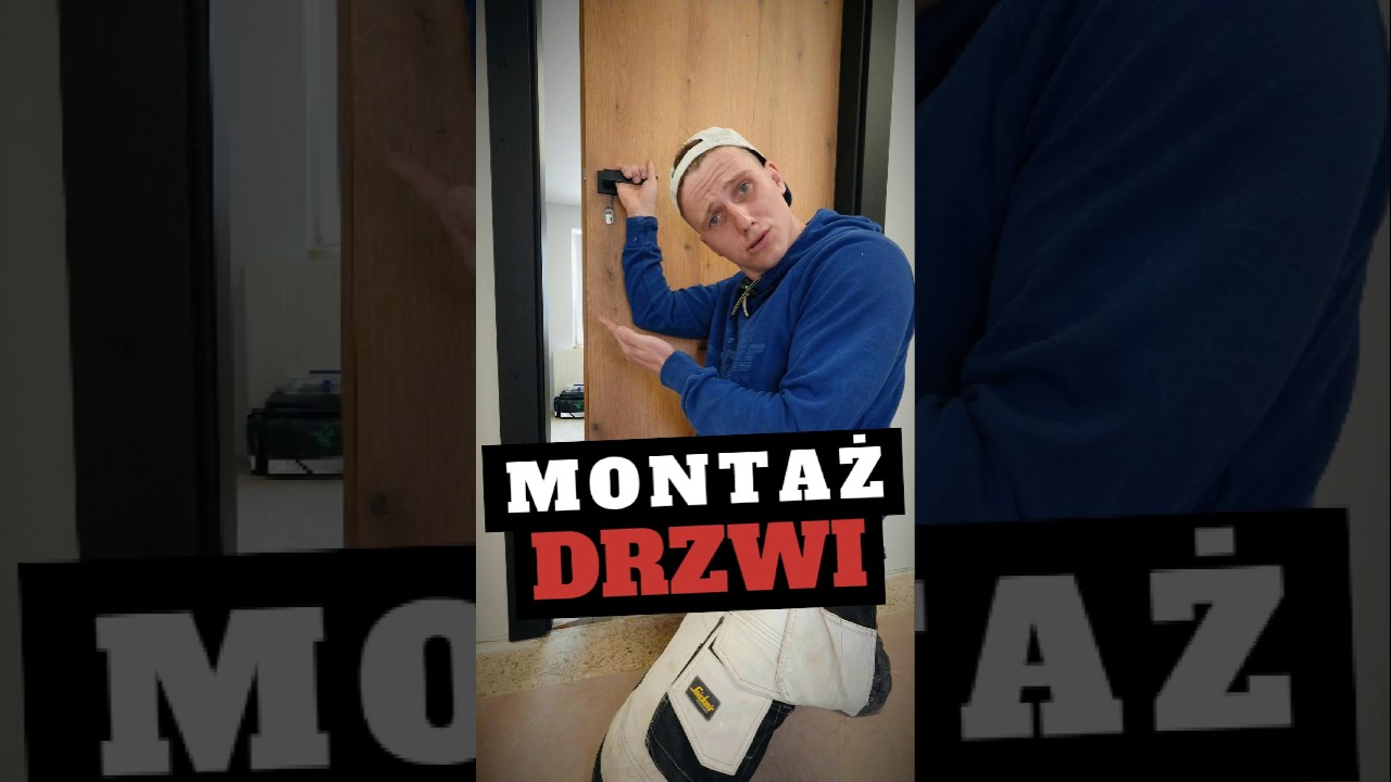 Prosty montaż drzwi🤔
