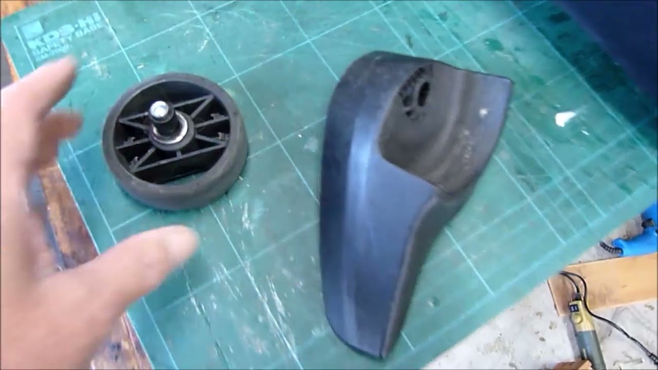 サムソナイトキャリーバッグの車輪交換