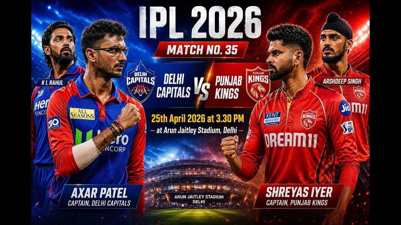 IPL 2026: Double Headers on Super Saturday on 25th April in IPL 2026 #ipl2026