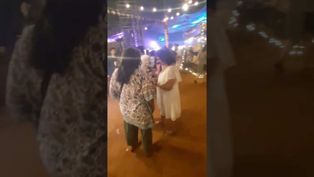 too much crowed in goa night market #goa #goa2023 #goanightmarket