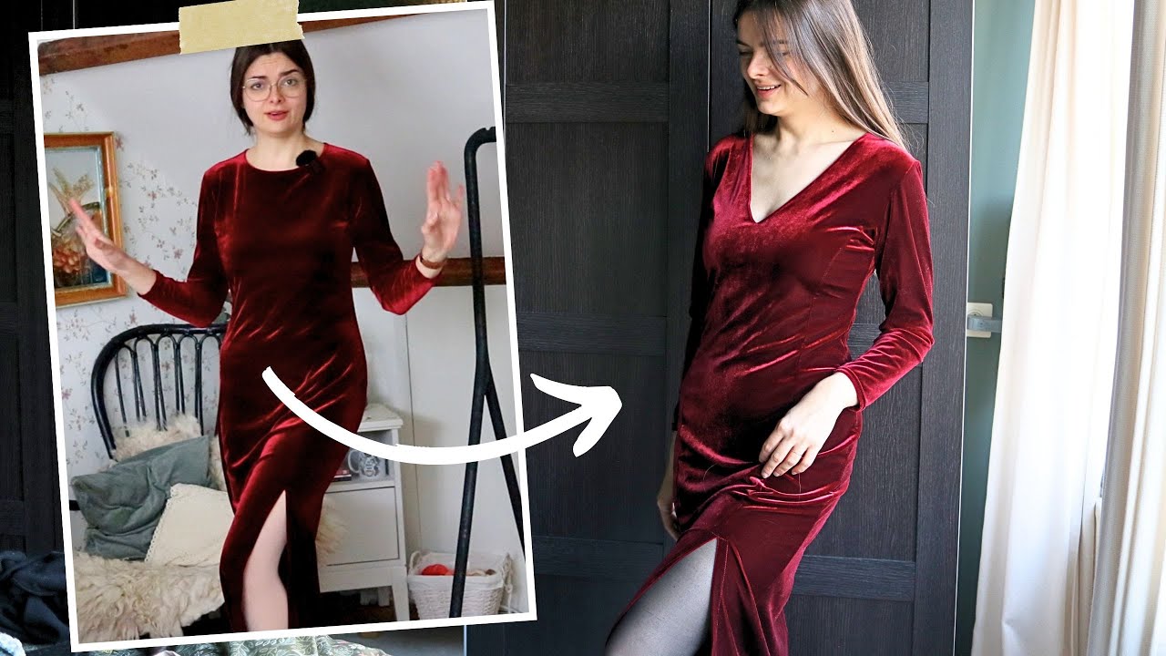 Вдохнула новую жизнь в винтажное платье моей мамы ❤️✨