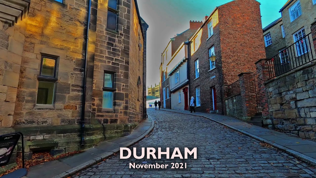 Exploring the Historic Streets of Durham【4K】| Let's Walk!