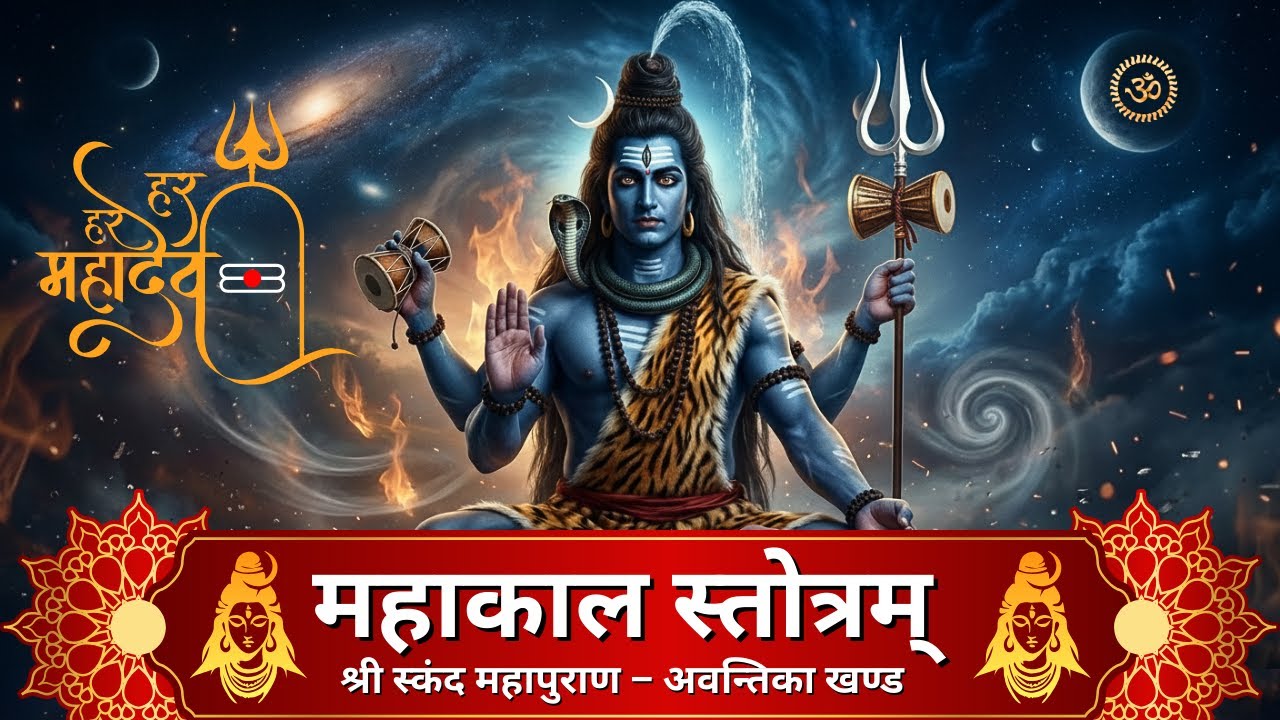 श्री महाकाल स्तोत्रम् | Powerful Mahakal Mantra | Lord Shiva | Divine Chant