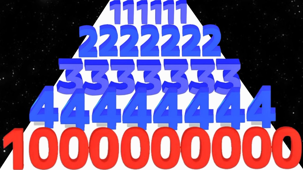 Merge Number Run Master (vs) Layer Man - Level Up Number (Freeplay, Math Game) New Update