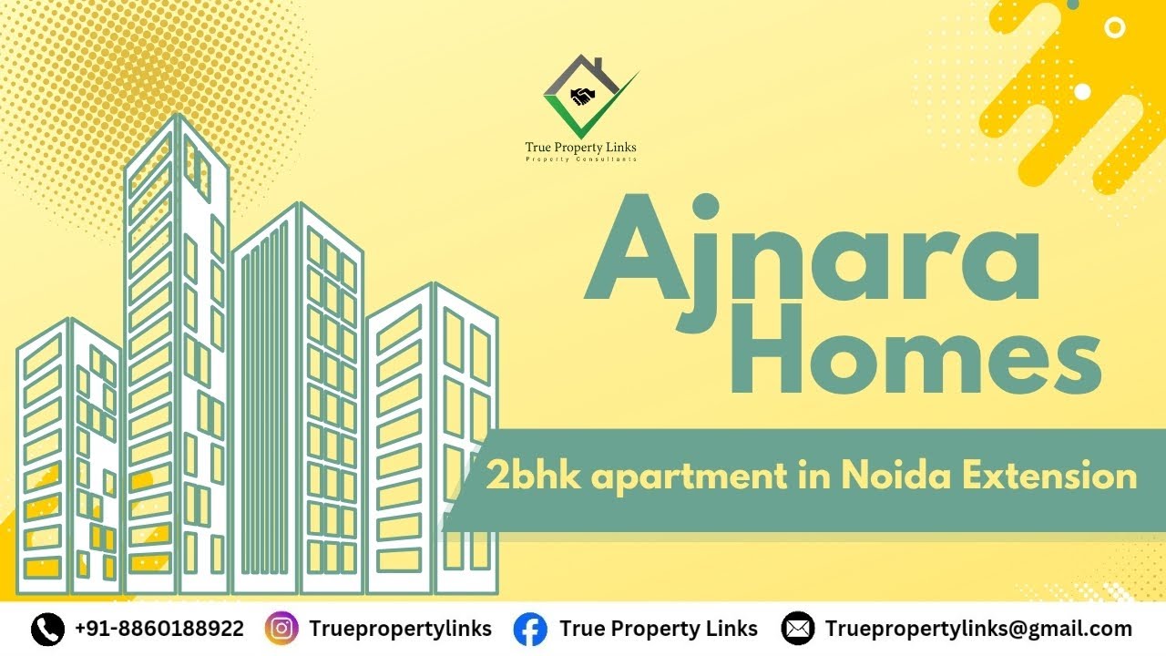 2BHK Flats for Sale in Ajnara Homes Greater Noida West