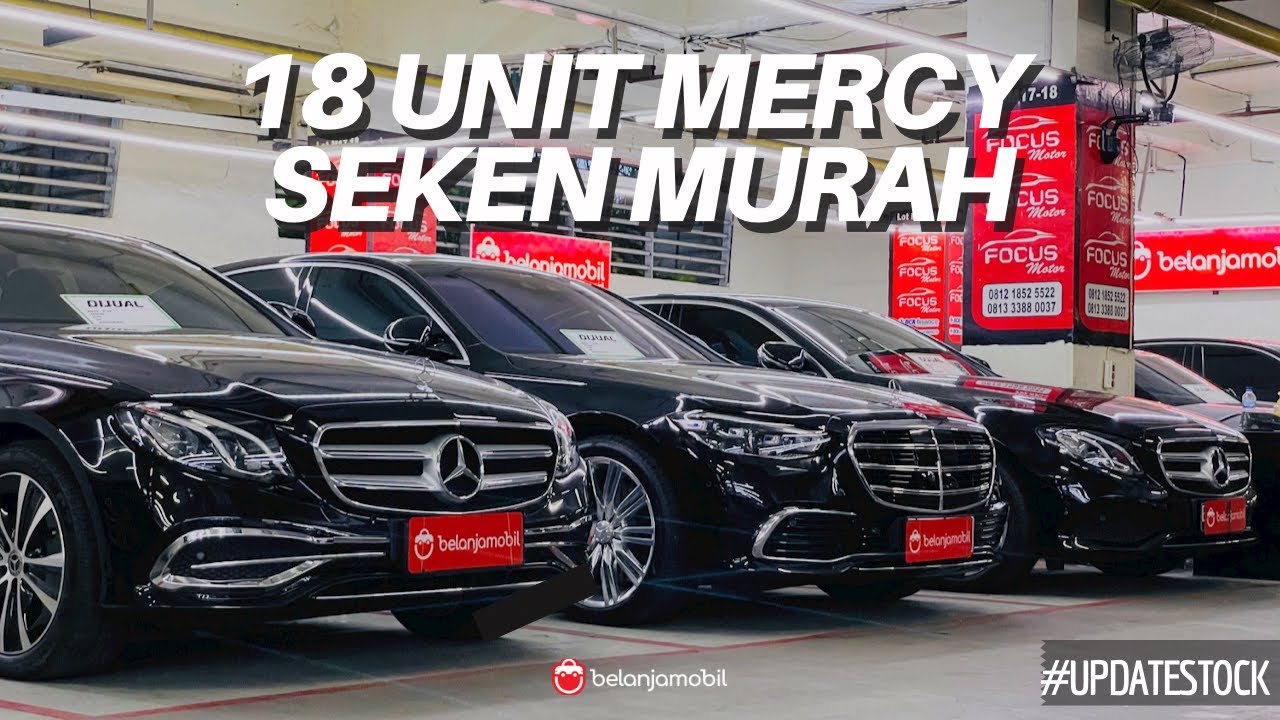 NYARI MERCY BEKAS? INI DIA STOK TERENGKAP! Dp Ringan & Angsuran Murah🤫