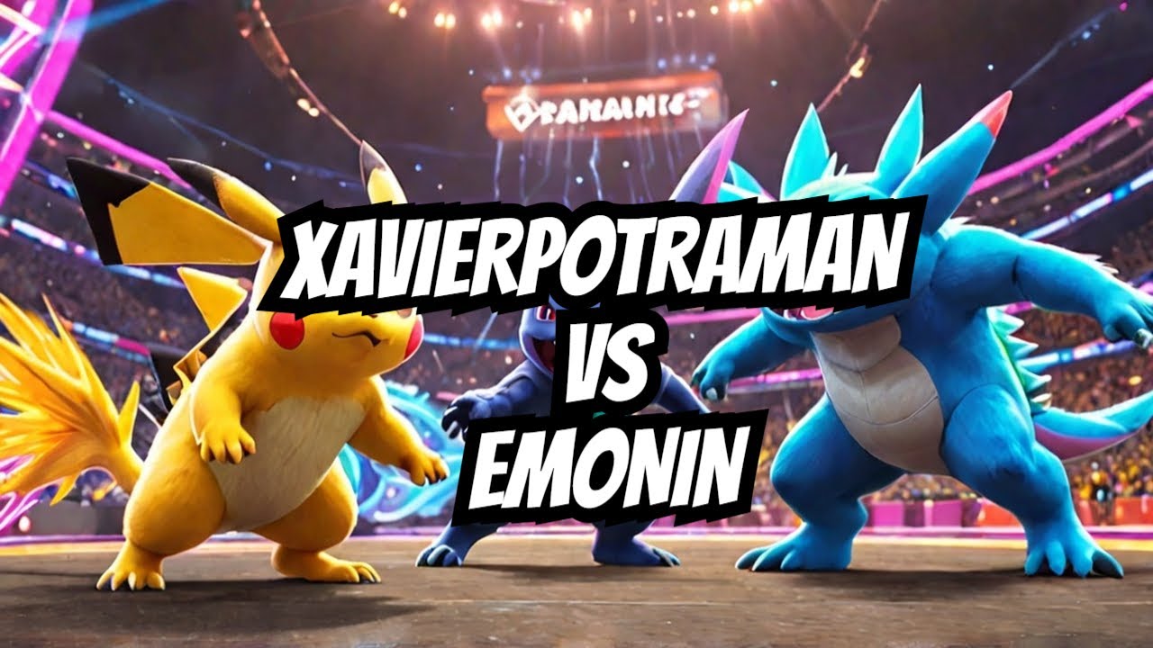 Pok&eacute;mon CONFERENCELOCKE Combate del tramo 2 XavierPotraman VS Emonin