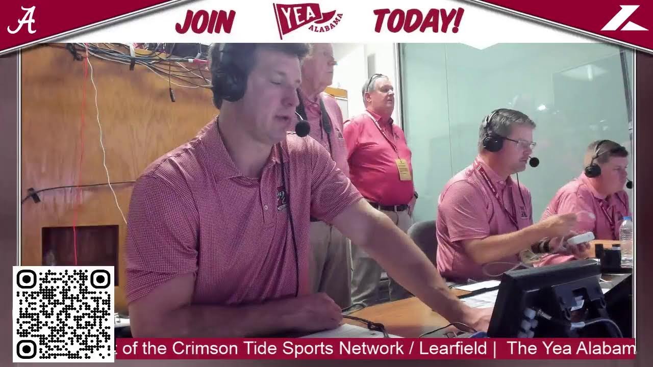 Alabama @ Vanderbilt Live Booth Cam | October 5, 2024