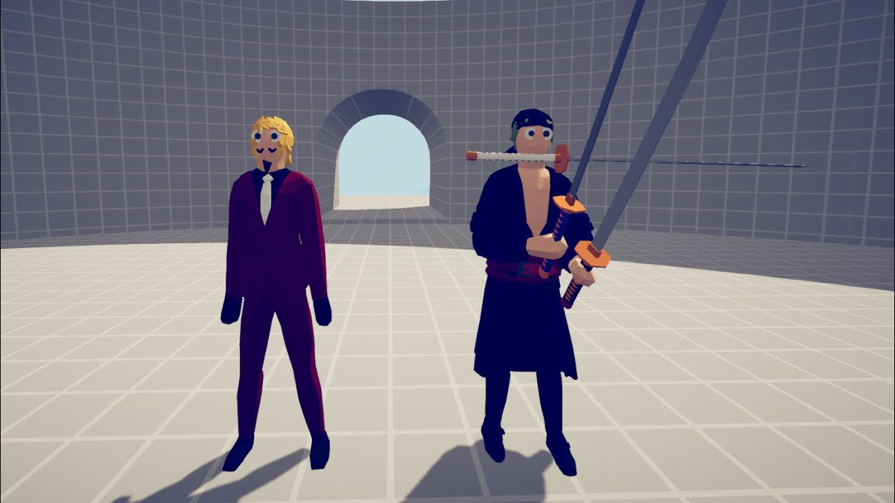 ZORO & SANJI (ONE PIECE) VS EVERY UNIT IN TABS | Totally Accurate Battle Simulator