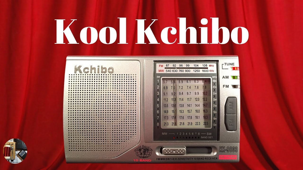 Kchibo KK-9803 AM FM Shortwave Portable Radio Unboxing & Review
