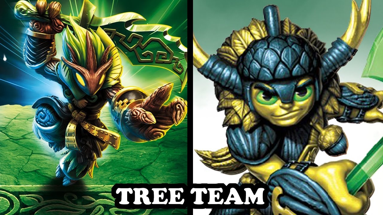 Skylanders Imaginators - Ambush & Bushwhack GAMEPLAY - TREE TEAM