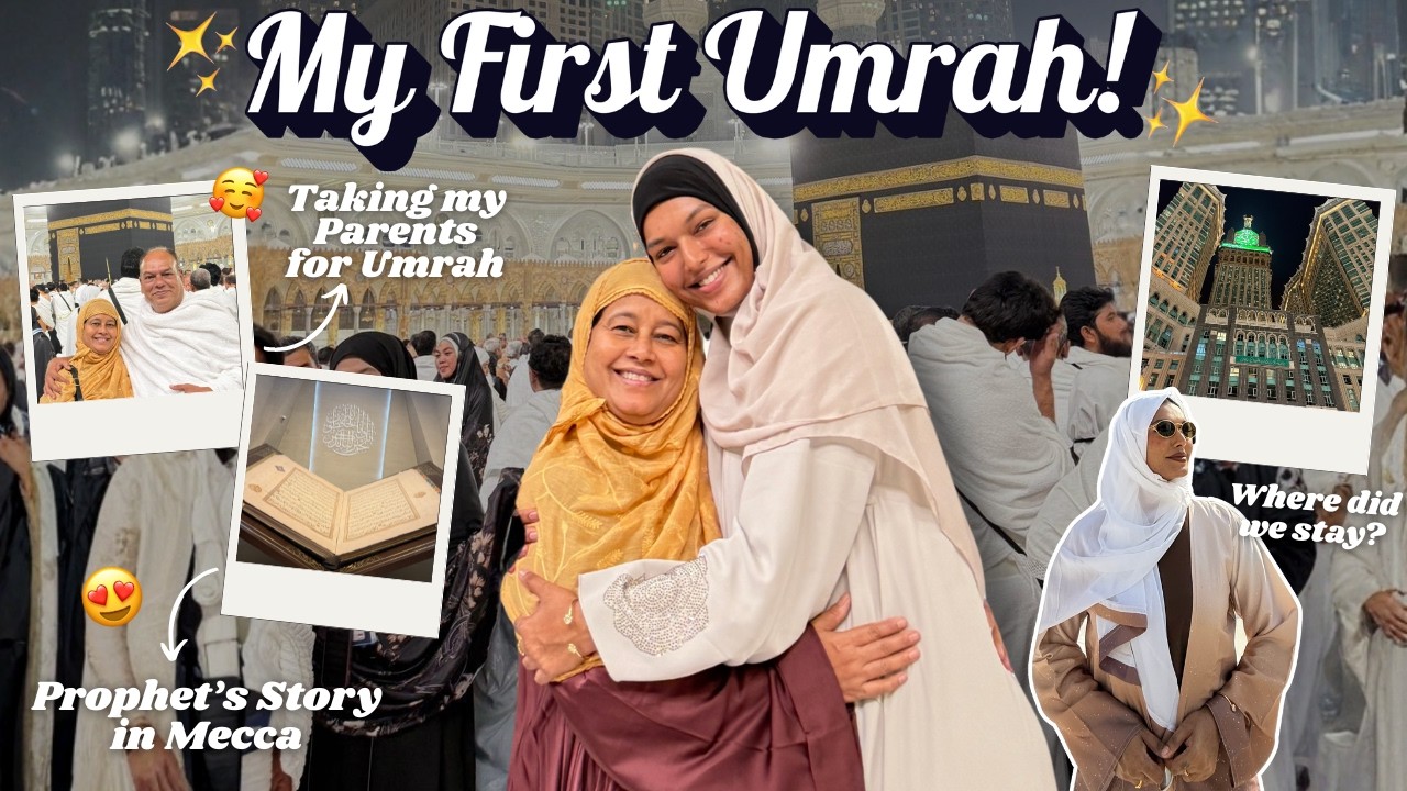 My ✨First✨ Umrah 🥹 with MY FAMILY! Prophet's Story in MECCA! #TravelWSar #VisitSaudi