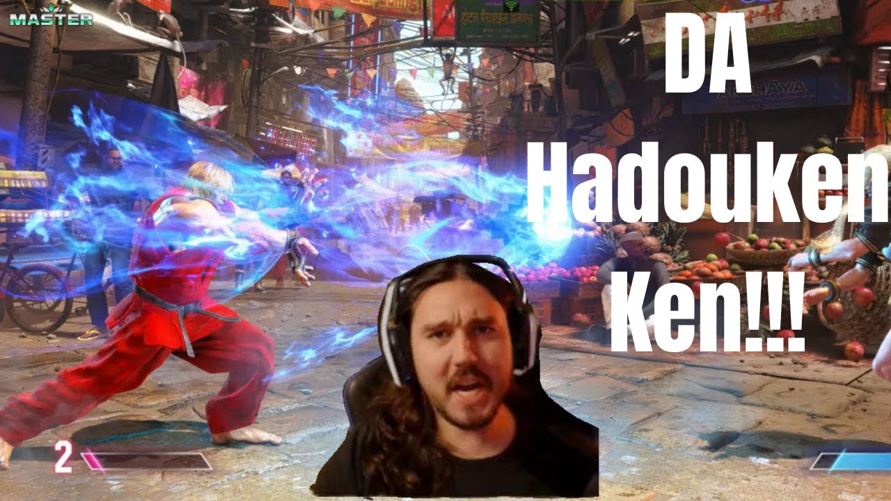 Apertando todos os botões no street fighter  6