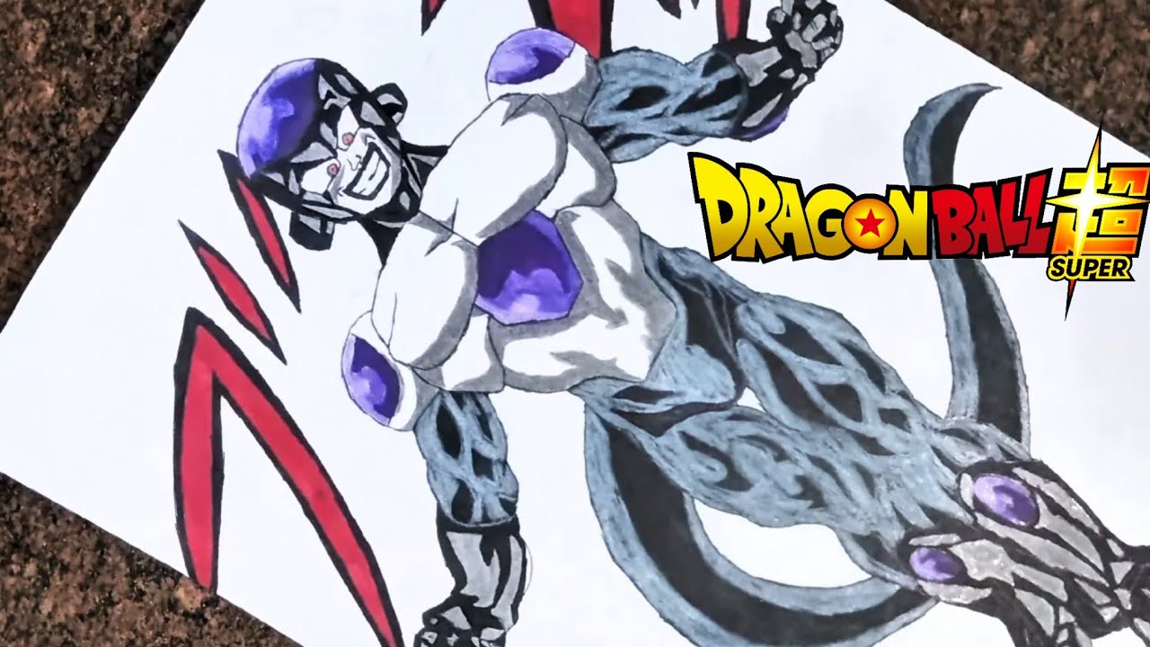 How To Draw Black Freiza Step by step -Tutorial | Dragon Ball Super |