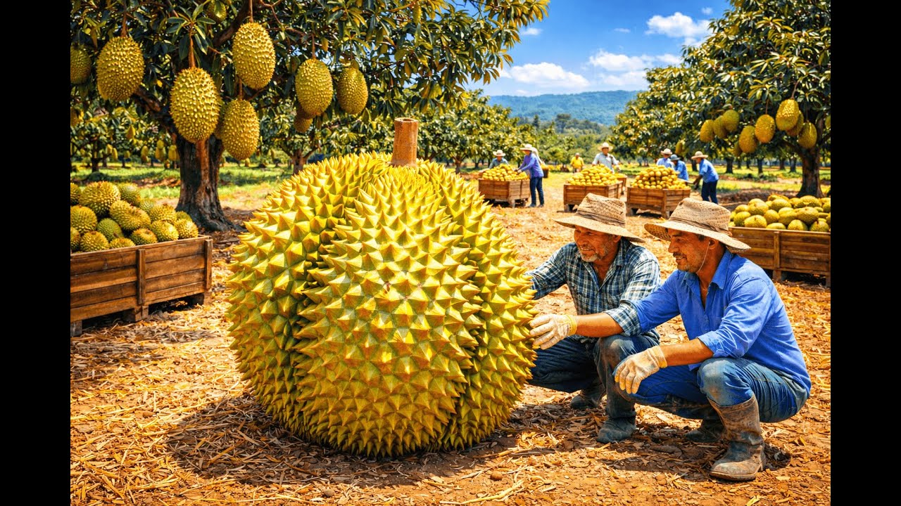What If Durian Grew in 52°C Desert Heat? - The Results Will Shock You