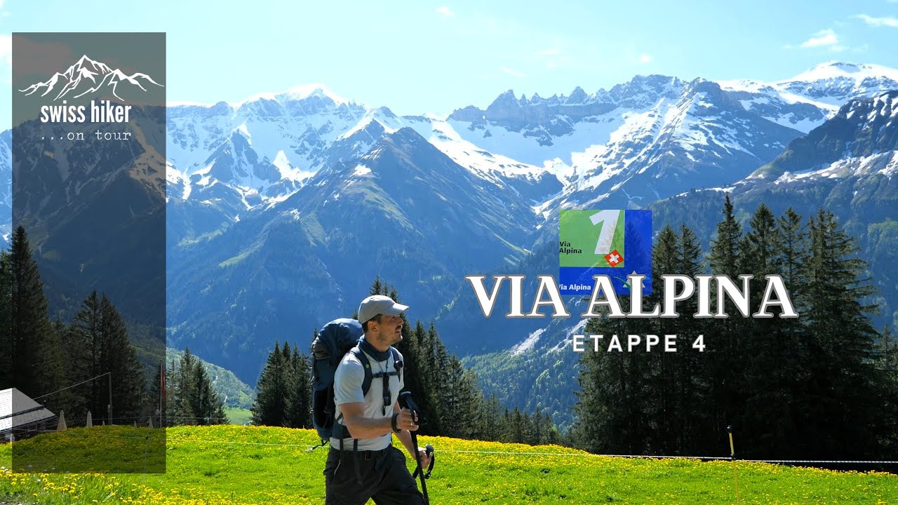 Wandern beim berühmten Martinsloch - Via Alpina 4/20: Elm bis Linthal