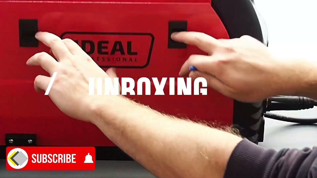 Spawarka Ideal Tecno MIG 205 LCD - Unboxing