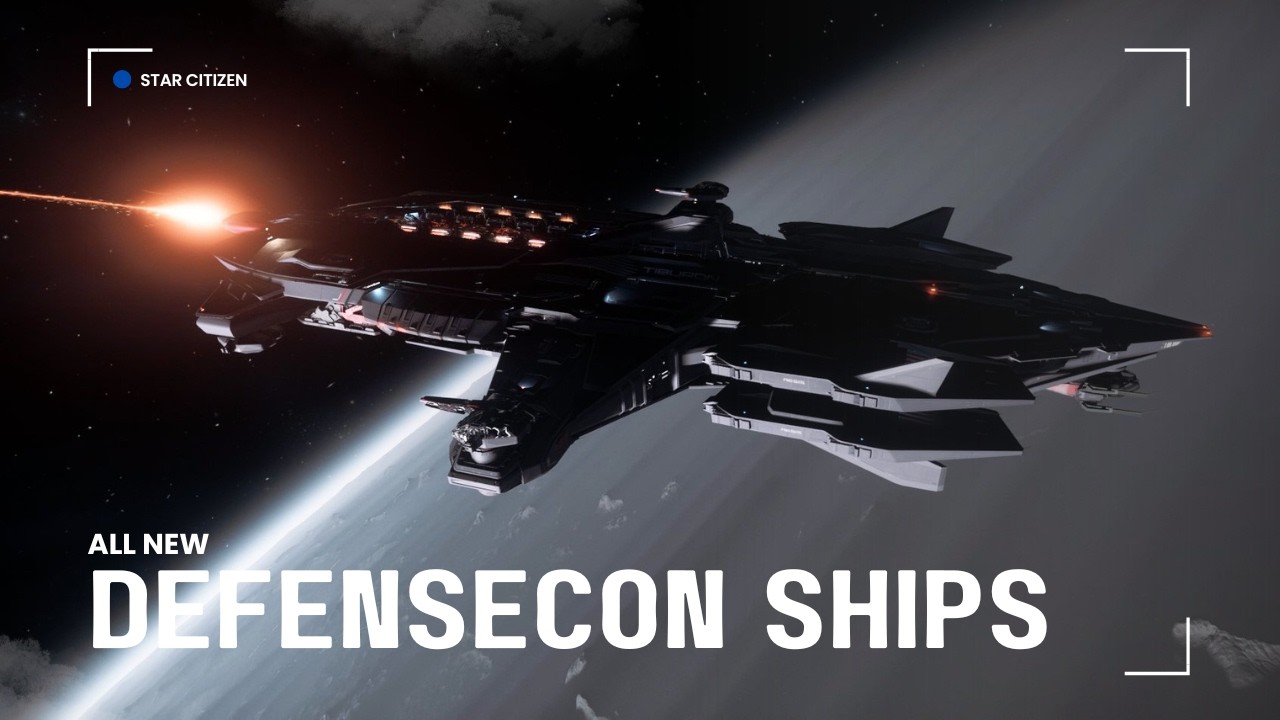 Test Flying the Defensecon 2956 Ships | Star Citizen 4.8.0