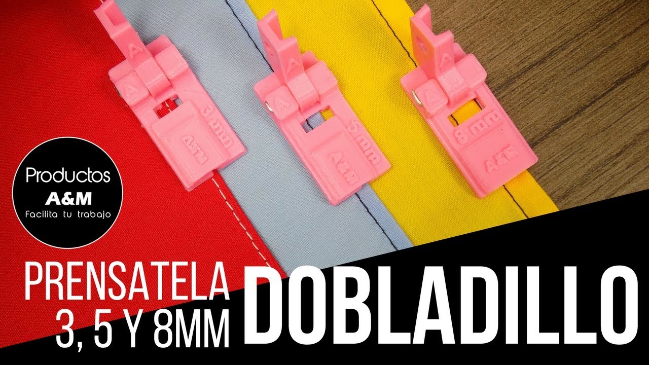 PRENSATELA PARA DOBLADILLO|| PRENSATELAS A&M ||BÁSICOS!!