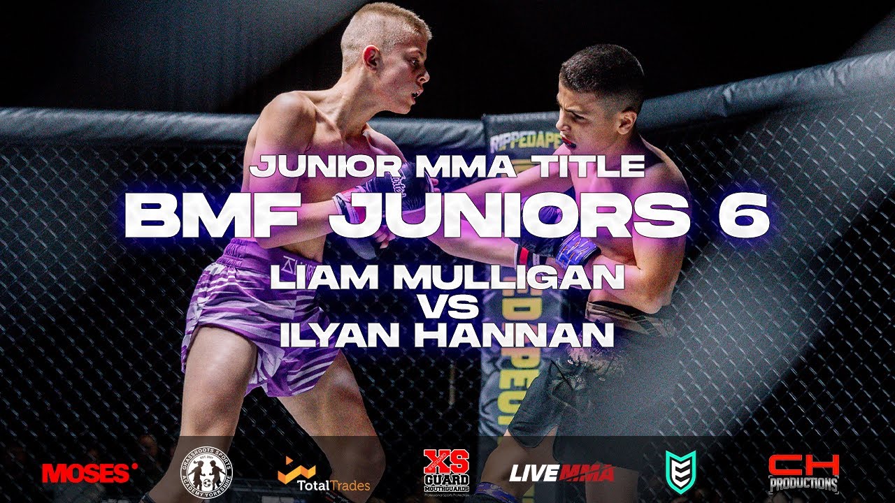 BMF Juniors 6 | Liam Mulligan vs Ilyan Hannan | Junior MMA Title