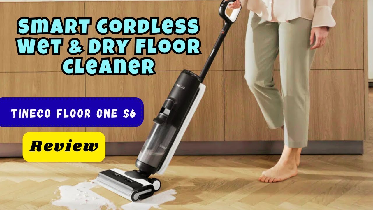 Беспроводной пылесос Tineco Floor One S6 для влажной и сухой уборки